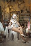 [Cosplay] 切切celia 碧蓝航线 马萨诸塞 盛宴的准备 [23P-308MB]