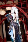 [Cosplay] 虎森森 原神 申鹤·冷花幽露 [35P-291MB]
