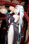 [Cosplay] 虎森森 原神 申鹤·冷花幽露 [35P-291MB]