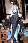 [Cosplay] 虎森森 原神 申鹤·冷花幽露 [35P-291MB]