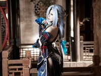 [Cosplay] 虎森森 原神 申鹤·冷花幽露 [35P-291MB]