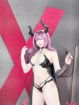 [Cosplay] Natsuko夏夏子 碧蓝航线 德文郡魅魔 [90P6V-1.05GB]