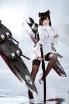 [Cosplay] 半半子 碧蓝航线 爱宕 [45P-660MB]
