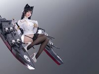 [Cosplay] 半半子 碧蓝航线 爱宕 [45P-660MB]