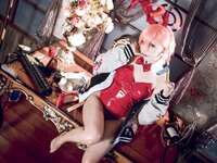 [Cosplay] 是一只熊仔吗 Blue Archive Neru Mikamo Bunny 碧蓝档案 美甘宁瑠 [35P-128MB]