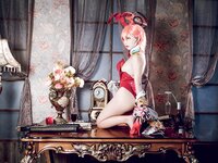 [Cosplay] 是一只熊仔吗 Blue Archive Neru Mikamo Bunny 碧蓝档案 美甘宁瑠 [35P-128MB]