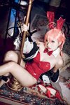 [Cosplay] 是一只熊仔吗 Blue Archive Neru Mikamo Bunny 碧蓝档案 美甘宁瑠 [35P-128MB]