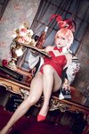 [Cosplay] 是一只熊仔吗 Blue Archive Neru Mikamo Bunny 碧蓝档案 美甘宁瑠 [35P-128MB]