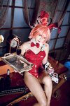 [Cosplay] 是一只熊仔吗 Blue Archive Neru Mikamo Bunny 碧蓝档案 美甘宁瑠 [35P-128MB]