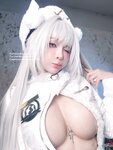 [Cosplay] UmekoJ - Blanc- Fortune Express「NIKKE」