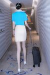 [XR Uncensored] 晚苏susu - R18 秀人网模特 空乘制服+S