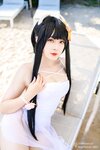 [Cosplay] Natsuko夏夏子 碧蓝航线 比叡 泳装 [55P-667MB]
