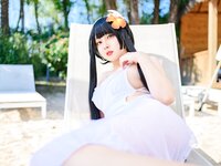 [Cosplay] Natsuko夏夏子 碧蓝航线 比叡 泳装 [55P-667MB]