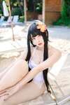 [Cosplay] Natsuko夏夏子 碧蓝航线 比叡 泳装 [55P-667MB]