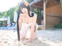 [Cosplay] Natsuko夏夏子 碧蓝航线 比叡 泳装 [55P-667MB]