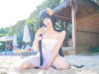 [Cosplay] Natsuko夏夏子 碧蓝航线 比叡 泳装 [55P-667MB]