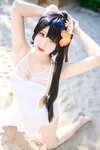 [Cosplay] Natsuko夏夏子 碧蓝航线 比叡 泳装 [55P-667MB]