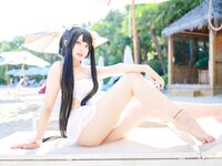 [Cosplay] Natsuko夏夏子 碧蓝航线 比叡 泳装 [55P-667MB]