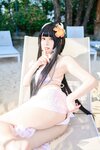 [Cosplay] Natsuko夏夏子 碧蓝航线 比叡 泳装 [55P-667MB]