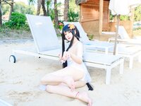 [Cosplay] Natsuko夏夏子 碧蓝航线 比叡 泳装 [55P-667MB]