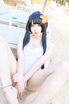 [Cosplay] Natsuko夏夏子 碧蓝航线 比叡 泳装 [55P-667MB]