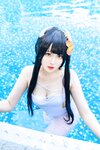 [Cosplay] Natsuko夏夏子 碧蓝航线 比叡 泳装 [55P-667MB]