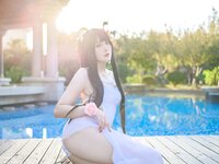 [Cosplay] Natsuko夏夏子 碧蓝航线 比叡 泳装 [55P-667MB]