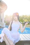 [Cosplay] Natsuko夏夏子 碧蓝航线 比叡 泳装 [55P-667MB]