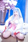 [Cosplay] 是一只熊仔吗 白雪姬 (美少女万华镜异闻：雪女) [41P-185MB]