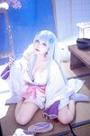 [Cosplay] 是一只熊仔吗 白雪姬 (美少女万华镜异闻：雪女) [41P-185MB]
