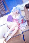 [Cosplay] 是一只熊仔吗 白雪姬 (美少女万华镜异闻：雪女) [41P-185MB]