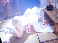 [Cosplay] 是一只熊仔吗 白雪姬 (美少女万华镜异闻：雪女) [41P-185MB]