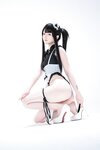 [Cosplay] 屿鱼 拉伸教学 [48P-174MB]