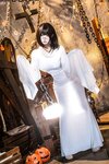 [Cosplay] 柒柒要乖哦 幽灵娘 [87P2V-1.66GB]