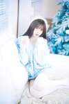 [Cosplay] Tina很妖孽呀 蓝色秋冬毛衣 [27P-168MB]