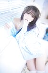 [Cosplay] Tina很妖孽呀 蓝色秋冬毛衣 [27P-168MB]