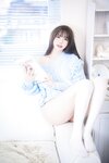 [Cosplay] Tina很妖孽呀 蓝色秋冬毛衣 [27P-168MB]