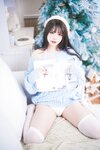 [Cosplay] Tina很妖孽呀 蓝色秋冬毛衣 [27P-168MB]