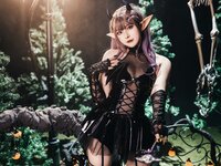 [Cosplay] Natsuko夏夏子 万圣小魔女 [52P1V-566MB]