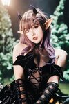 [Cosplay] Natsuko夏夏子 万圣小魔女 [52P1V-566MB]