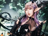 [Cosplay] Natsuko夏夏子 万圣小魔女 [52P1V-566MB]