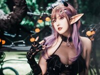 [Cosplay] Natsuko夏夏子 万圣小魔女 [52P1V-566MB]