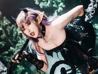 [Cosplay] Natsuko夏夏子 万圣小魔女 [52P1V-566MB]