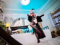 [Cosplay] Natsuko夏夏子 碧蓝航线 埃吉尔 金龙腾祥云 [30P-244MB]