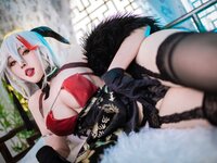 [Cosplay] Natsuko夏夏子 碧蓝航线 埃吉尔 金龙腾祥云 [30P-244MB]