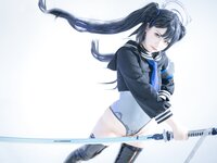 [Cosplay] 是一只熊仔吗 蓝色袖章 [25P-51MB]