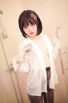 [Cosplay] 您的蛋蛋 浴室黑丝[41P-221MB]