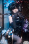 [Cosplay] Quan冉有点饿 碧蓝航线 镇海 旗袍 [44P-975MB]