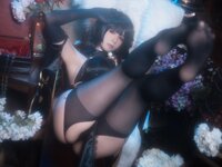 [Cosplay] Quan冉有点饿 碧蓝航线 镇海 旗袍 [44P-975MB]