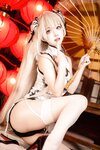 [Cosplay] 沖田凜花Rinka - 春日野穹 旗袍[23P-264MB]